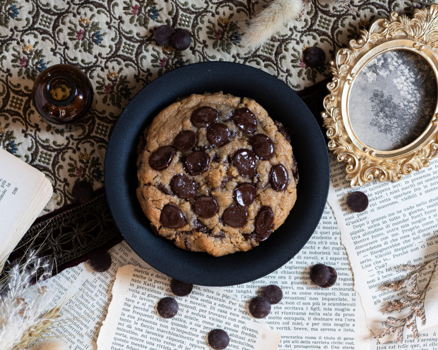 Cookie chocolat noir