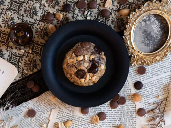 Mini cookie cacahuète
